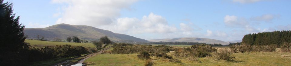 View on the Brecon Beacons